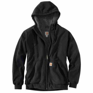 Rain Defender? Relaxed Fit Midweight Sherpa-Lined Full-Zip Sweatshirt