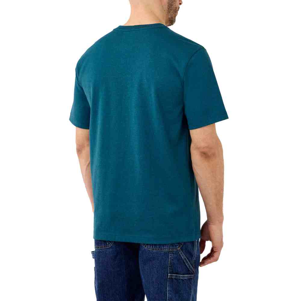 Relaxed Fit Heavyweight Short-Sleeve Logo Graphic T-Shirt - Image 3