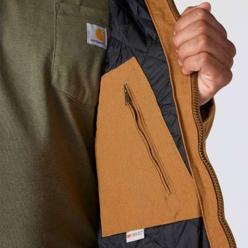 Loose Fit Washed Duck Insulated Active Jac - Image 4