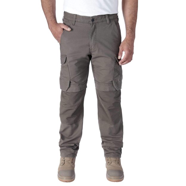 Relaxed Straight Steel Rugged Flex? Ripstop Double-Front Cargo Pant