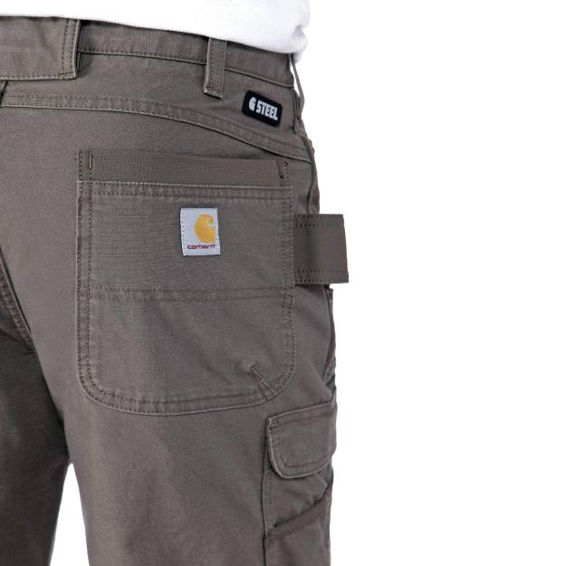 Relaxed Straight Steel Rugged Flex? Ripstop Double-Front Cargo Pant - Image 4