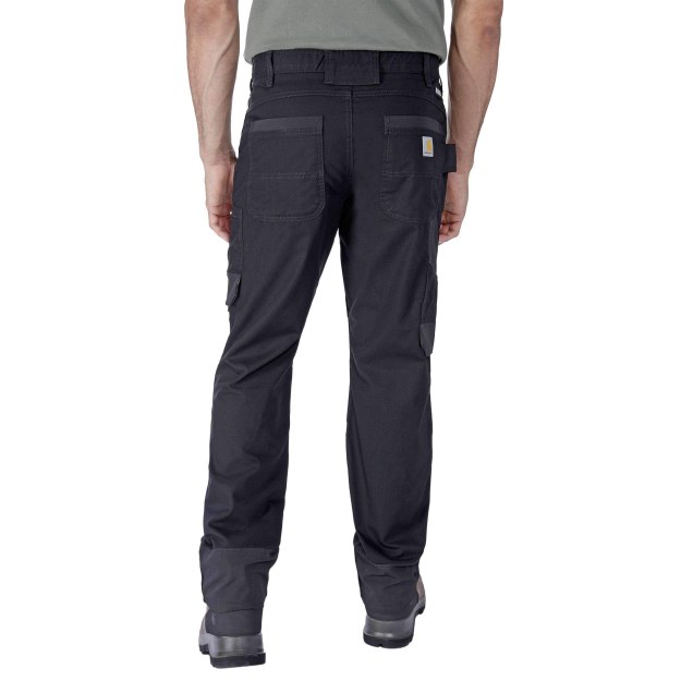 Relaxed Straight Steel Rugged Flex? Ripstop Double-Front Cargo Dungaree - Image 8
