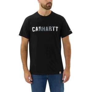 Carhartt Force? Relaxed Fit Midweight Short-Sleeve Block Logo Graphic T-Shirt