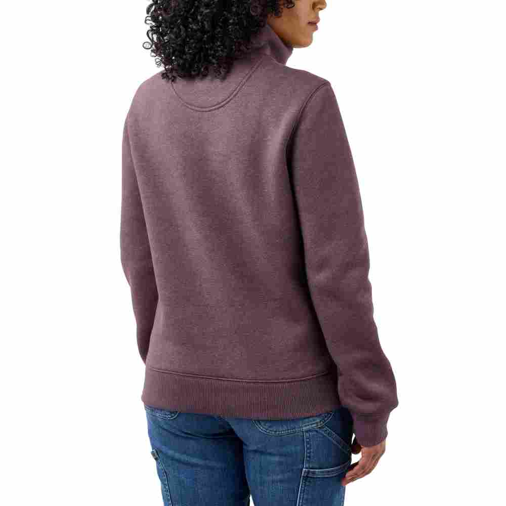 Relaxed Fit Midweight Half Zip Sweatshirt - Image 3