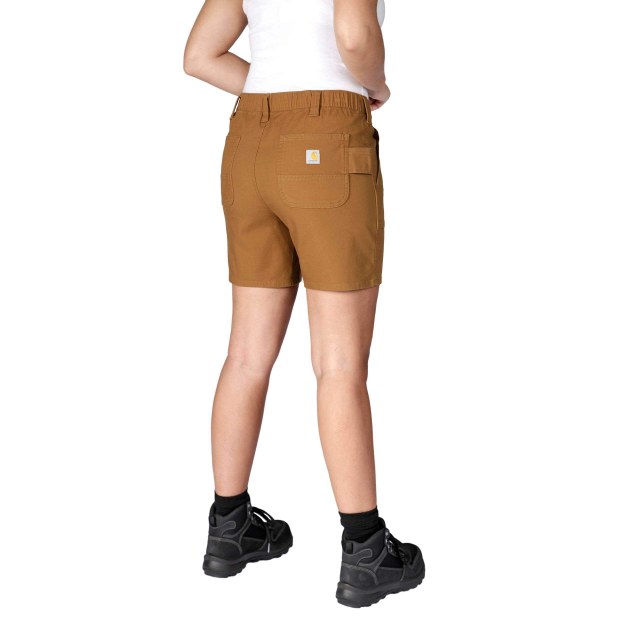 Rugged Flex? Relaxed Fit Canvas Work Short - Image 6