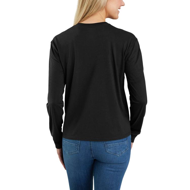 Relaxed Fit Lightweight Long-Sleeve Pocket T-Shirt - Image 4