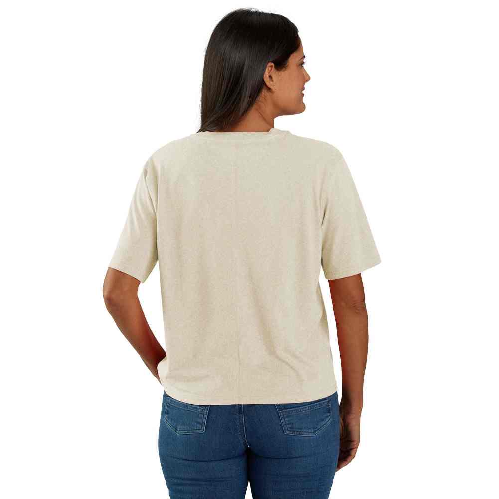 Loose Fit Lightweight Short-Sleeve Crewneck T-Shirt - Image 8