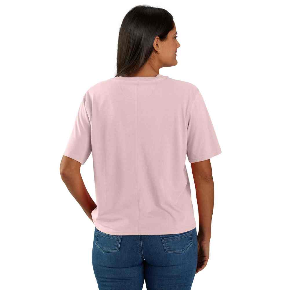 Loose Fit Lightweight Short-Sleeve Crewneck T-Shirt - Image 5