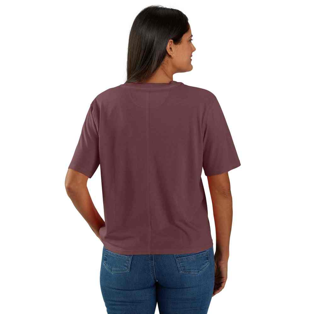 Loose Fit Lightweight Short-Sleeve Crewneck T-Shirt - Image 4