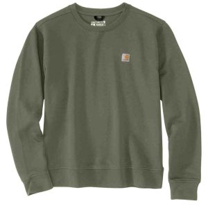 Relaxed Fit Midweight French Terry Crewneck Sweatshirt