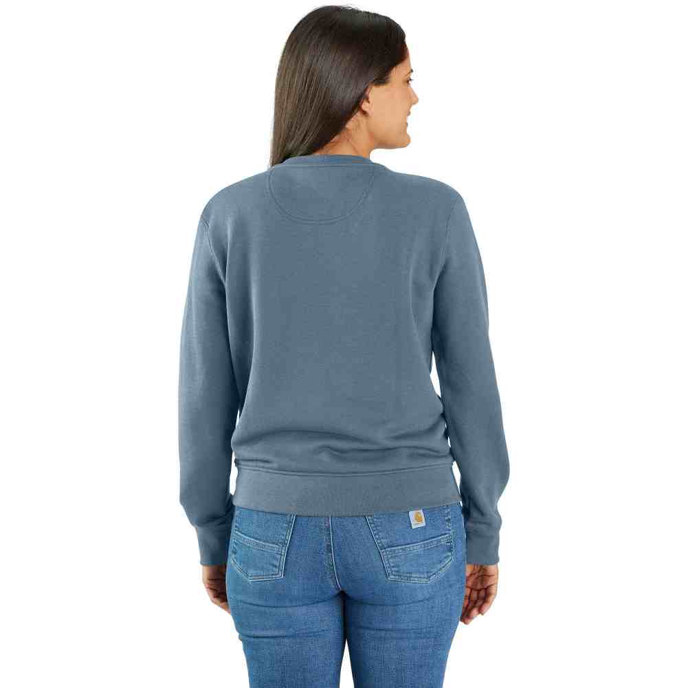 Relaxed Fit Midweight French Terry Crewneck Sweatshirt - Image 5