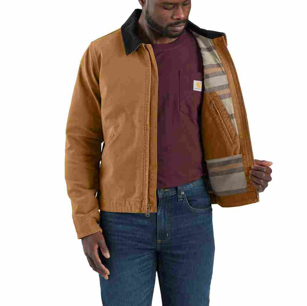 Rugged Flex? Relaxed Fit Duck Detroit Jacket - Image 7