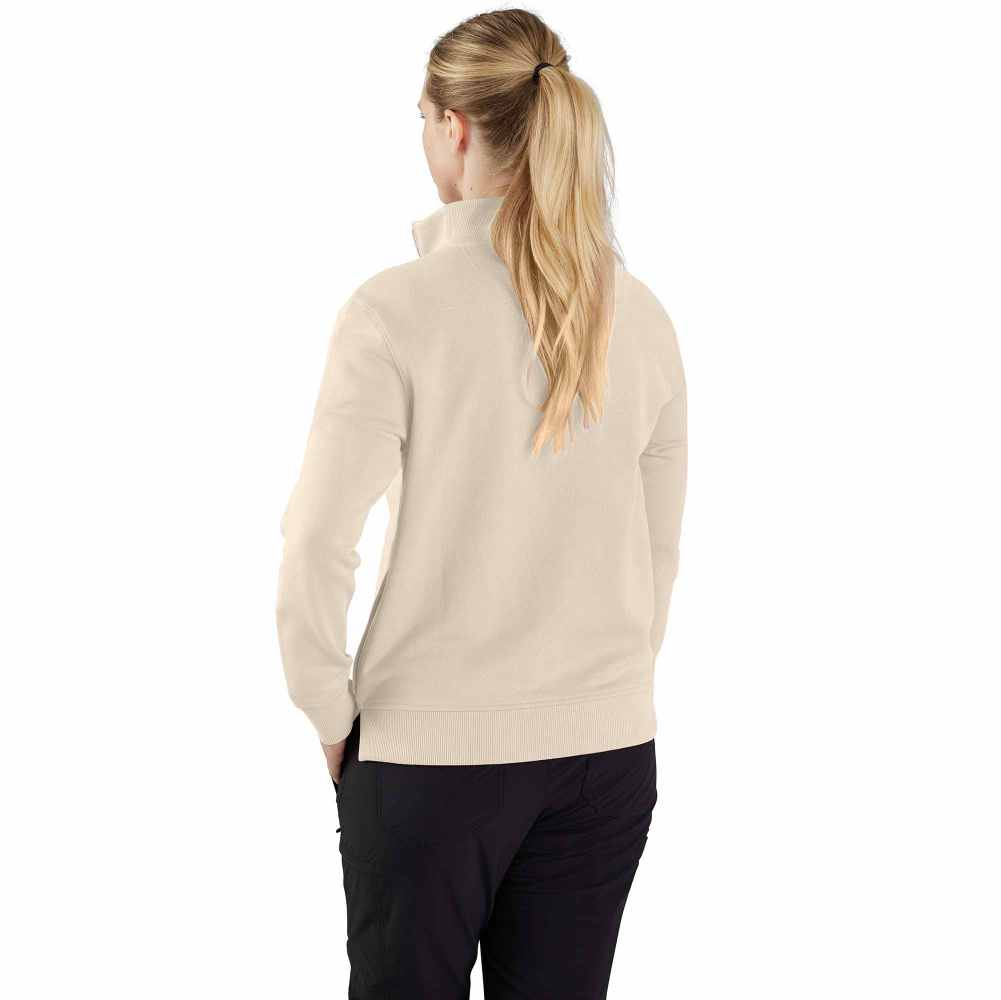 Relaxed Fit Midweight Half-Zip Sweatshirt - Image 4