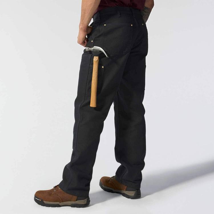 B01 Loose Straight Firm Duck Double Front Dungaree - Image 7