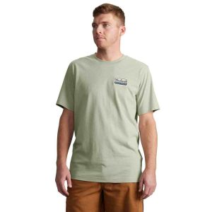 Relaxed Fit Lightweight Short-Sleeve Script Patch T-Shirt