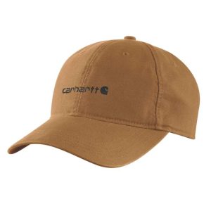Canvas Embroidered Graphic Cap