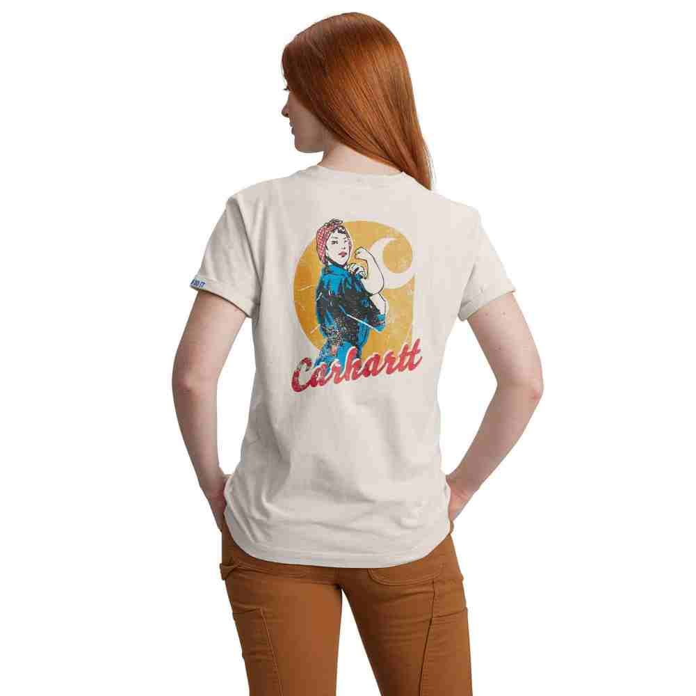 Loose Fit Heavyweight Short-Sleeve Love Of Labor Graphic T-Shirt - Image 5