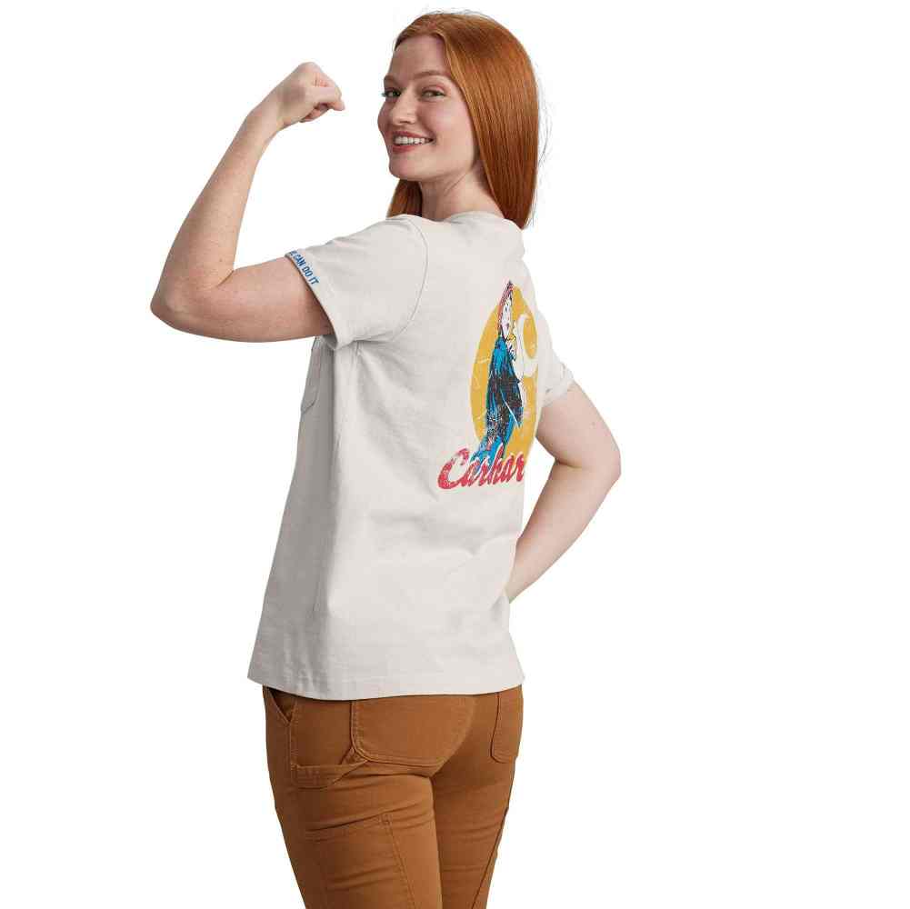 Loose Fit Heavyweight Short-Sleeve Love Of Labor Graphic T-Shirt - Image 3