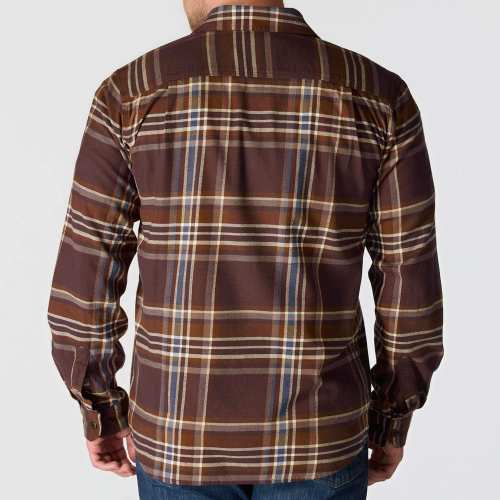 Rugged Flex? Relaxed Fit Midweight Flannel Long-Sleeve Plaid Shirt - Image 7