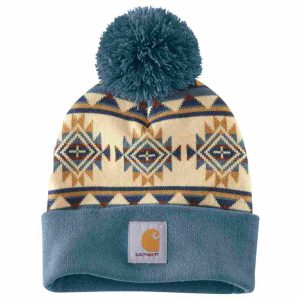 Bethany Yellowtail Pom Cuffed Beanie